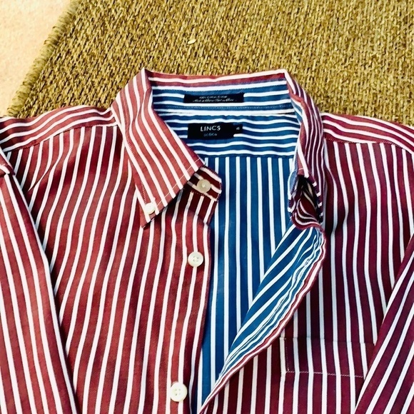 ⭐️Lincs, DC & Co.,Beautiful Men’s Shirt, Dual-Colors - Picture 4 of 7
